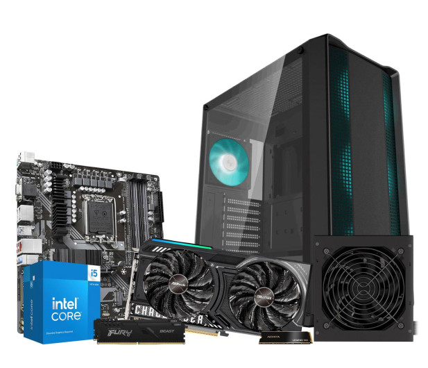 Polecany zestaw Core i5 14400F/16GB/512GB/RX 9060 XT - 1509626 - zdjęcie